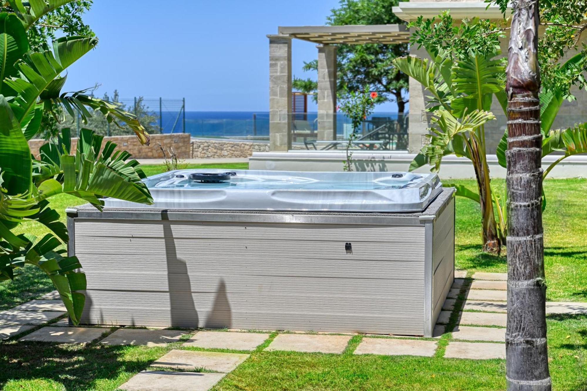 Larimar Luxury Sea View Villa Kíssamos Exterior foto
